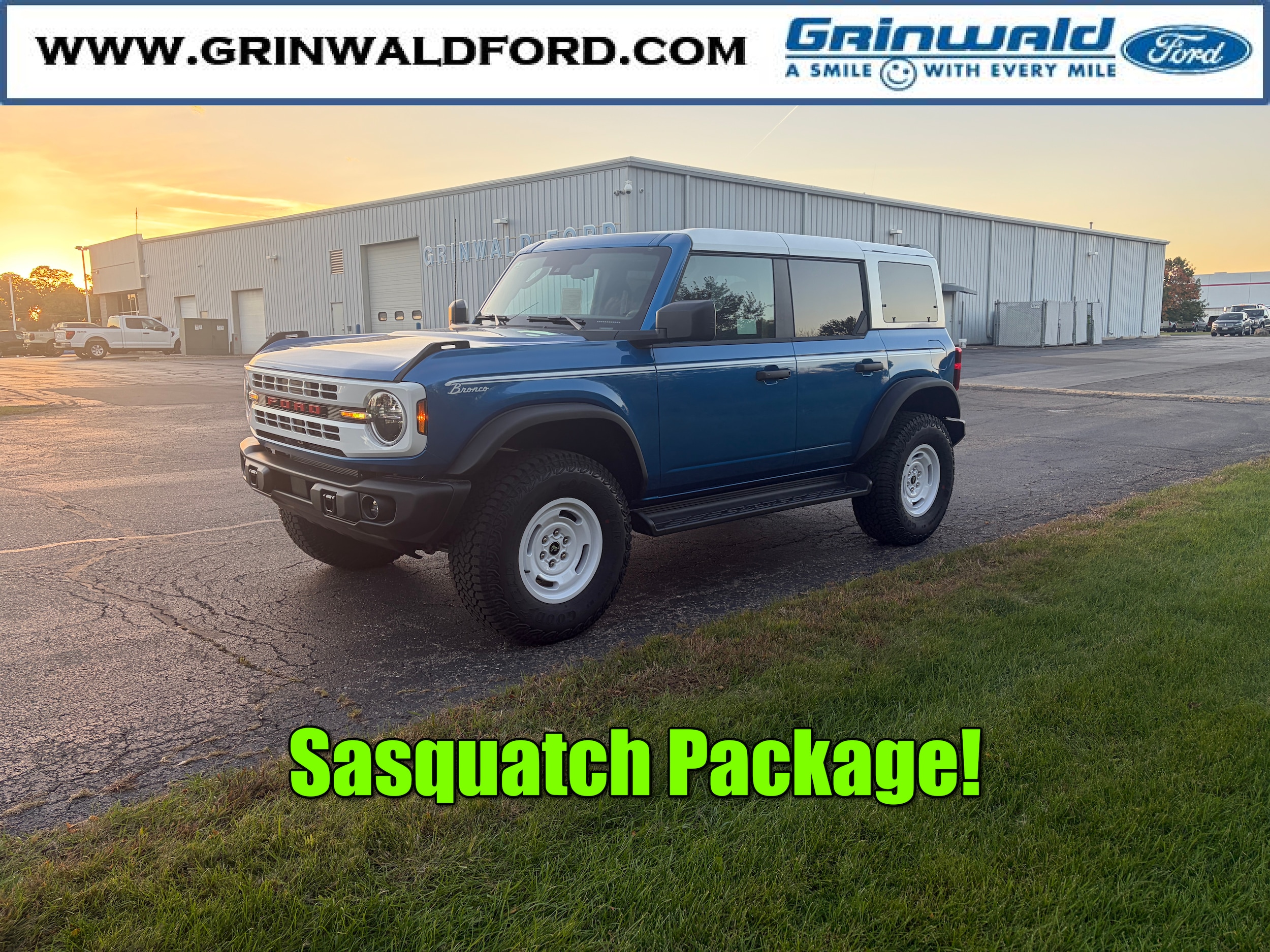2026 Ford Bronco 4-Door Heritage Editon