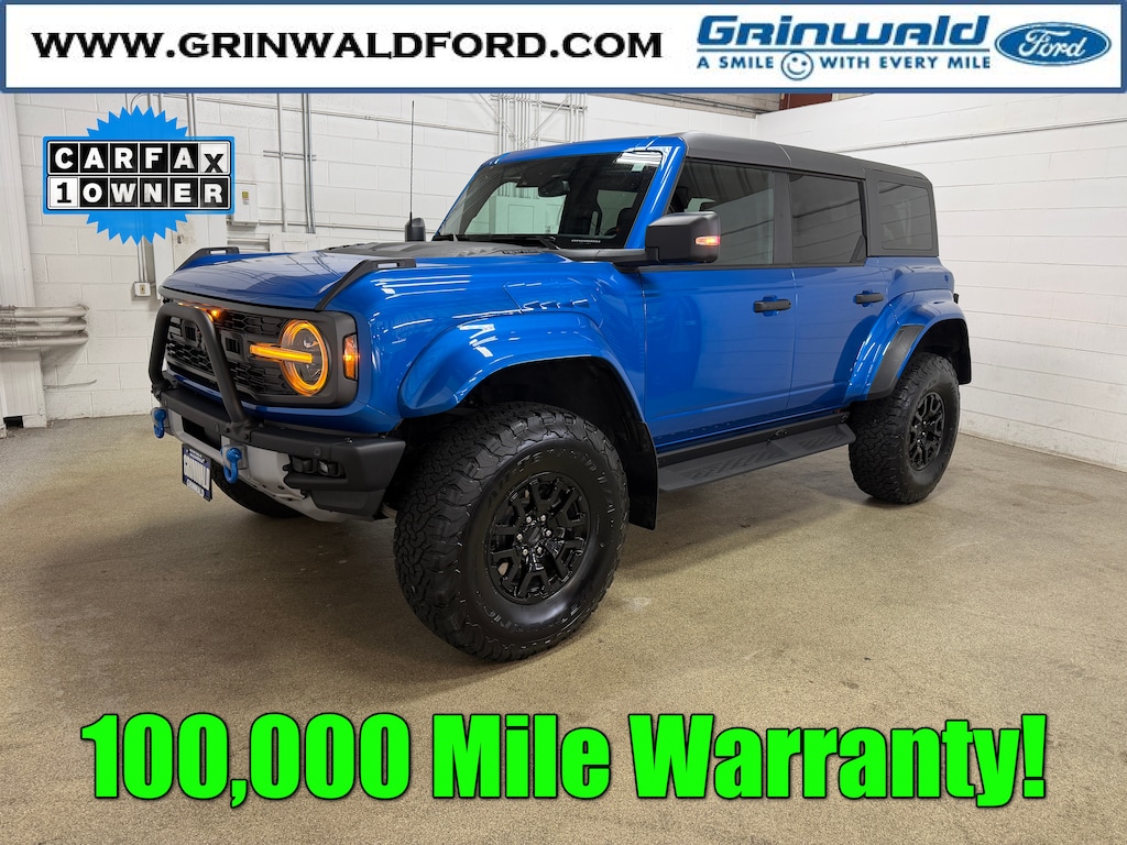 Certified 2024 Ford Bronco Raptor SUV