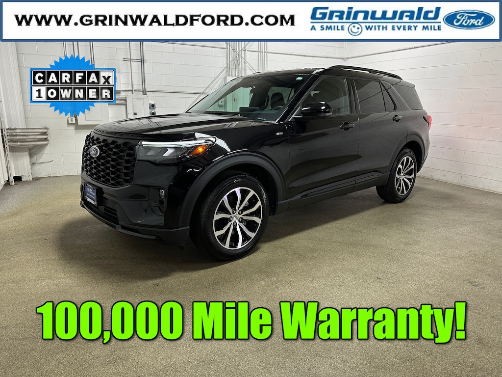 Certified 2025 Ford Explorer ST-Line SUV