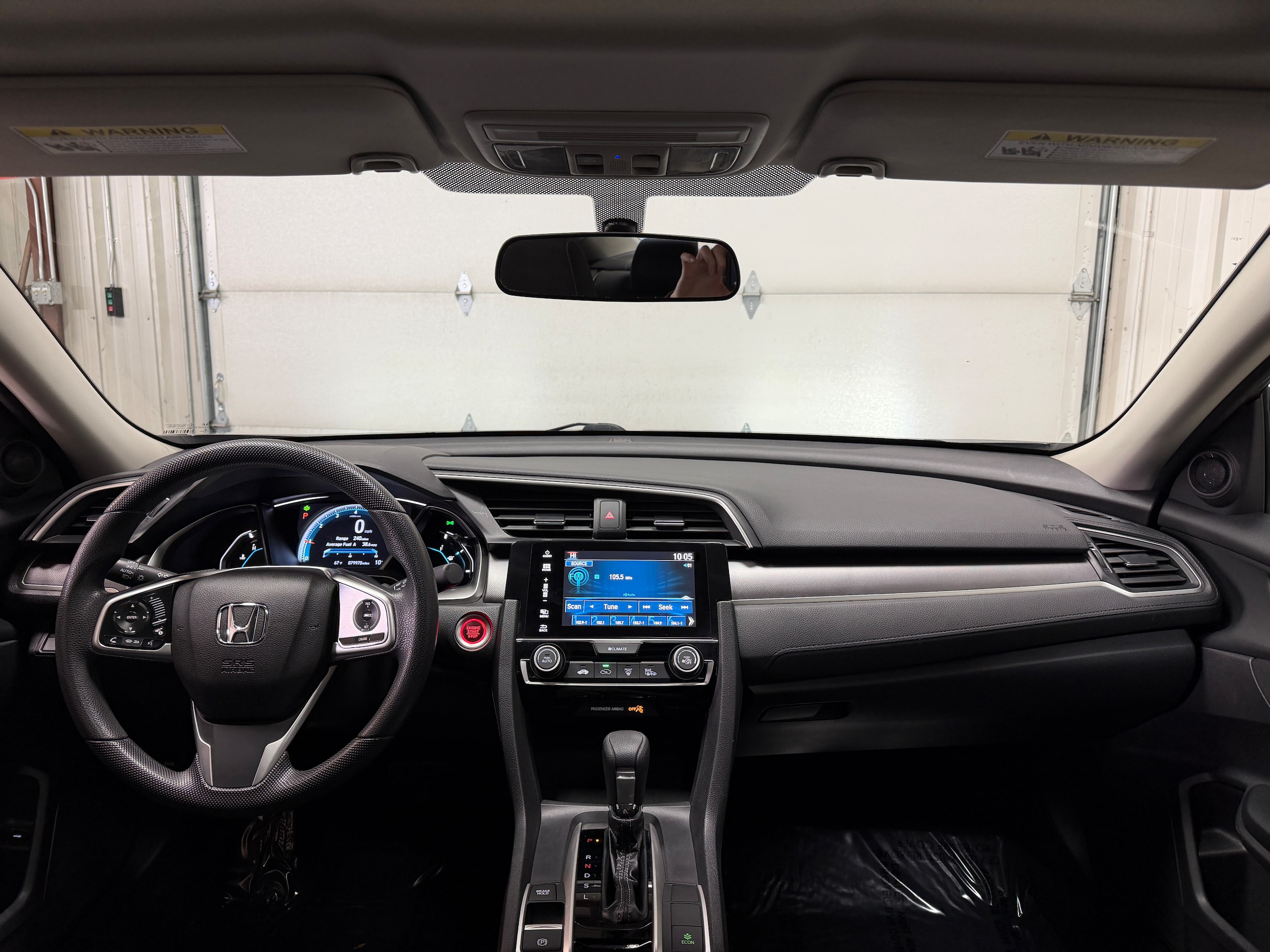 Used 2018 Honda Civic EX with VIN 19XFC2F79JE031709 for sale in Watertown, WI