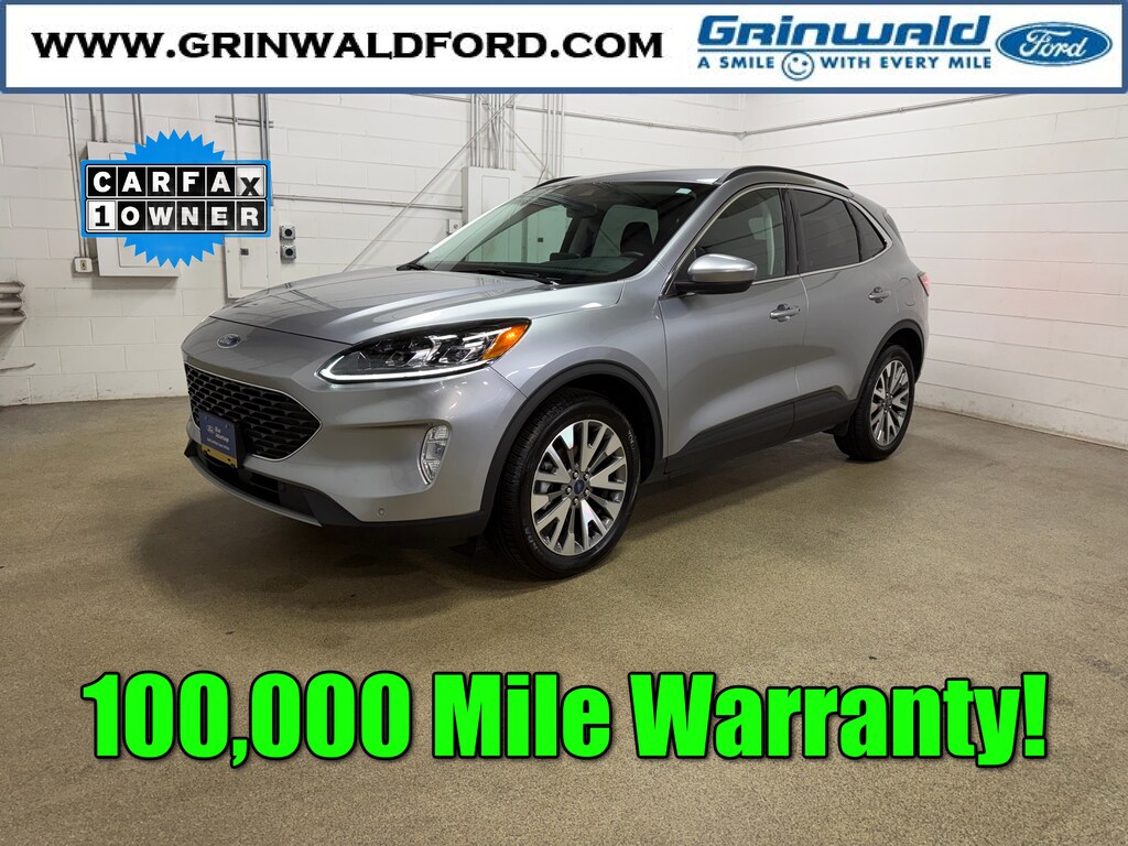 Certified 2022 Ford Escape Titanium SUV