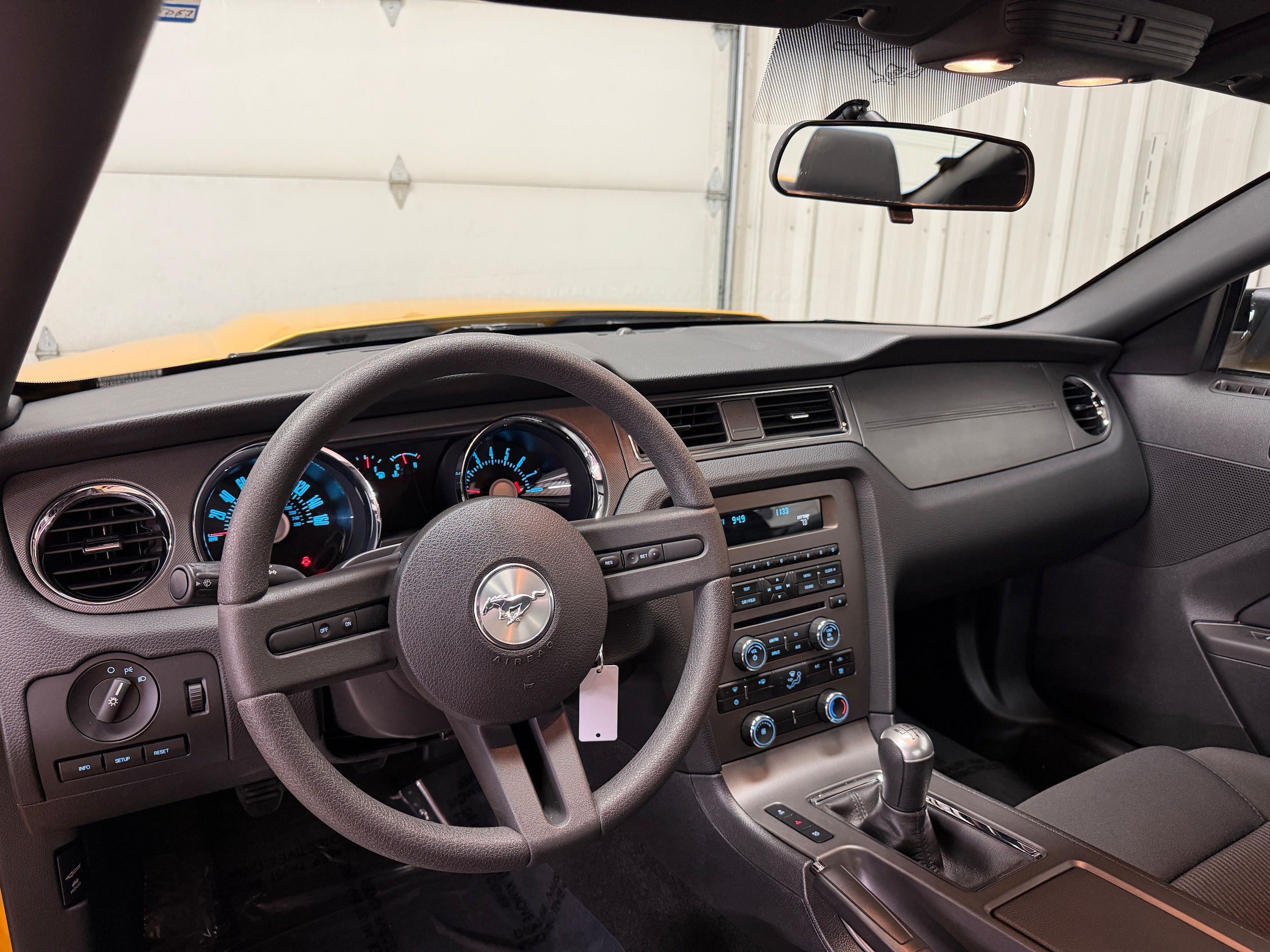 Used 2012 Ford Mustang V6 Premium with VIN 1ZVBP8AMXC5221081 for sale in Watertown, WI