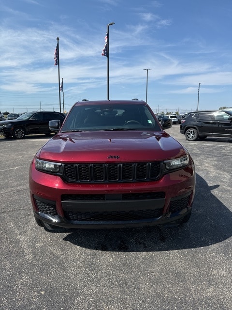 Used 2023 Jeep Grand Cherokee L Altitude with VIN 1C4RJKAG6P8816380 for sale in Bunker Hill, IN