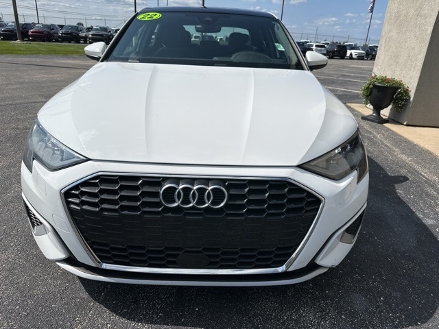 Used 2022 Audi A3 Sedan Premium with VIN WAUAUDGYXNA042427 for sale in Bunker Hill, IN