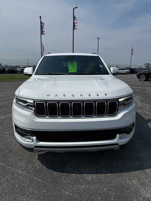 Used 2022 Jeep Wagoneer Series II with VIN 1C4SJVBT8NS180835 for sale in Bunker Hill, IN