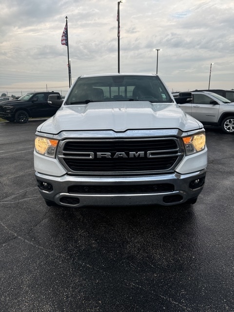 Used 2021 RAM Ram 1500 Pickup Big Horn/Lone Star with VIN 1C6SRFFT6MN668193 for sale in Bunker Hill, IN