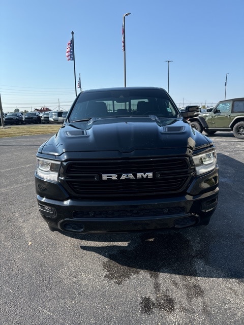 Used 2022 RAM Ram 1500 Pickup Laramie with VIN 1C6SRFJT0NN213851 for sale in Bunker Hill, IN