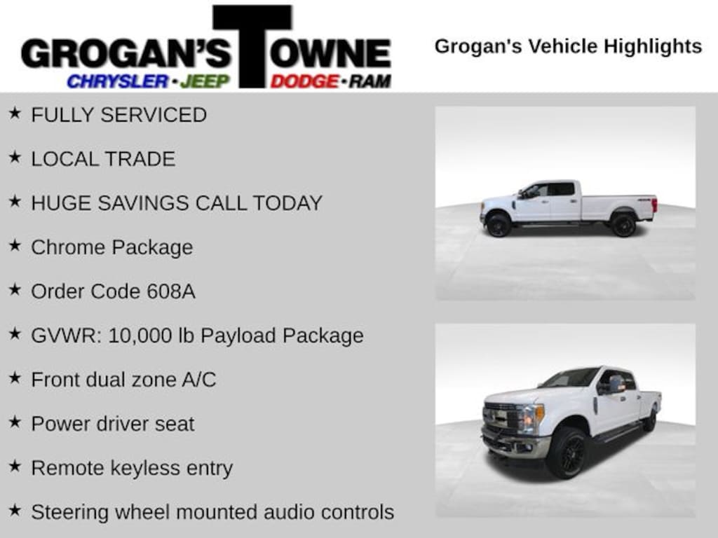 Used 2017 Ford F-250 Truck Crew Cab