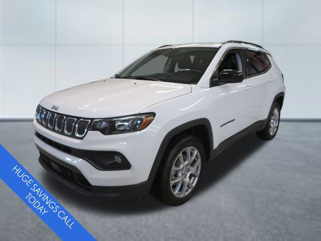 Certified 2022 Jeep Compass Latitude Lux with VIN 3C4NJDFB8NT222234 for sale in Toledo, OH