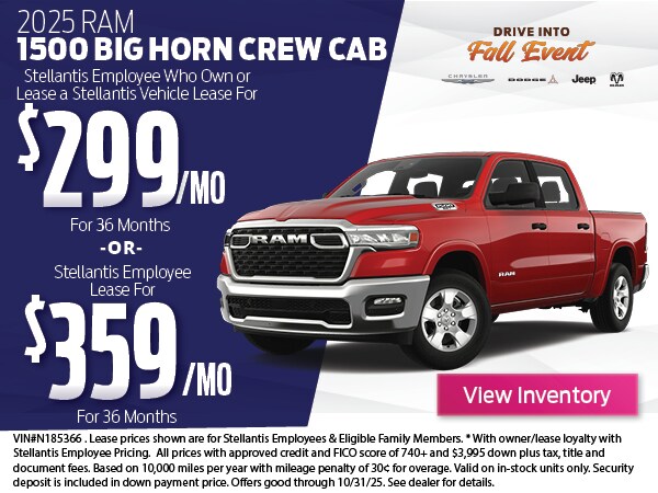 2025 RAM 1500 Big Horn Crew Cab