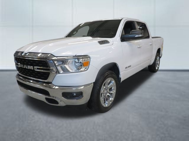 Certified 2022 RAM Ram 1500 Pickup Big Horn/Lone Star with VIN 1C6SRFFT5NN410409 for sale in Toledo, OH