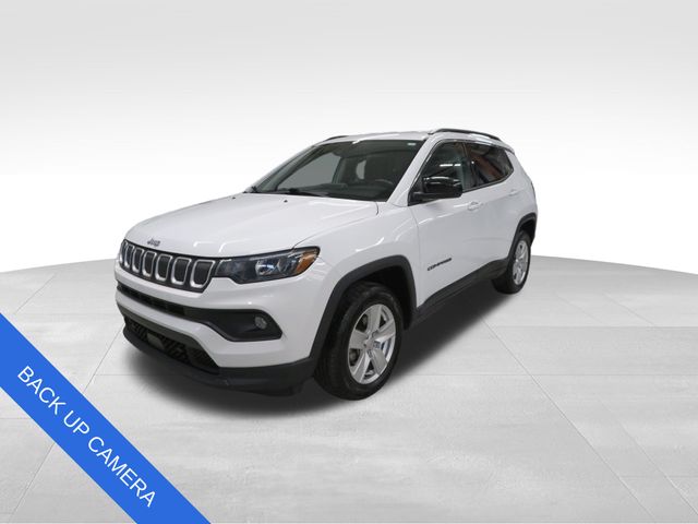 Certified 2022 Jeep Compass Latitude with VIN 3C4NJDBB7NT136144 for sale in Toledo, OH