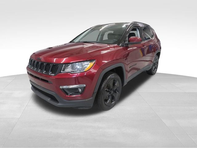 Certified 2021 Jeep Compass Altitude with VIN 3C4NJDBB6MT586785 for sale in Toledo, OH