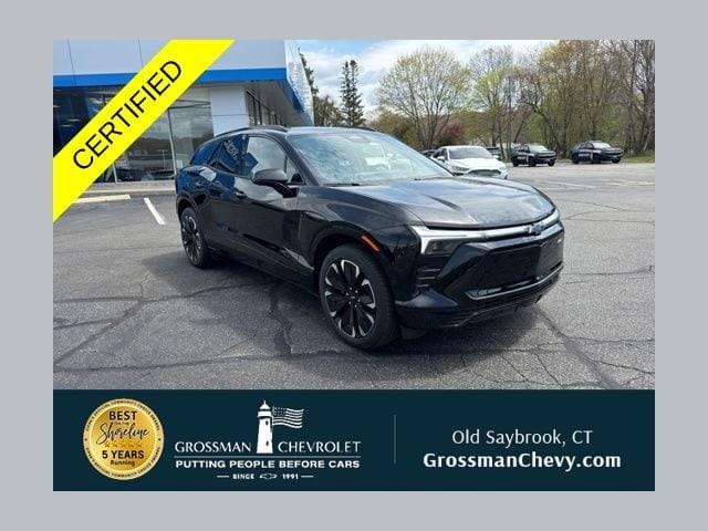 Used 2024 Chevrolet Blazer EV RS with VIN 3GNKDCRJ9RS167013 for sale in Old Saybrook, CT