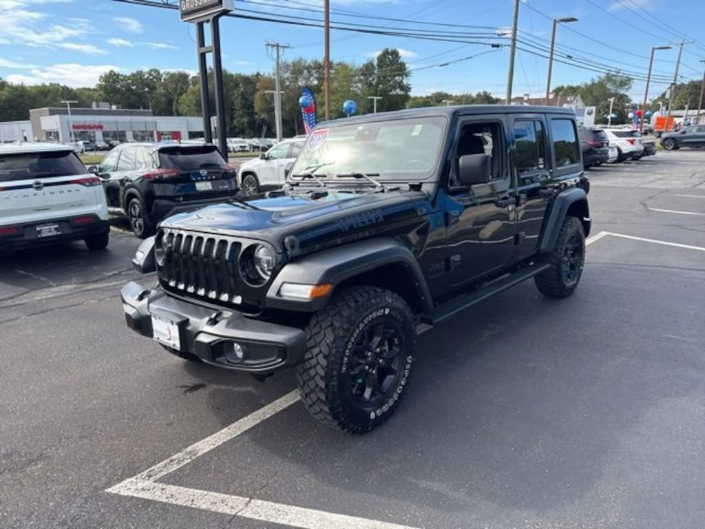 Used 2021 Jeep Wrangler Unlimited Willys SUV