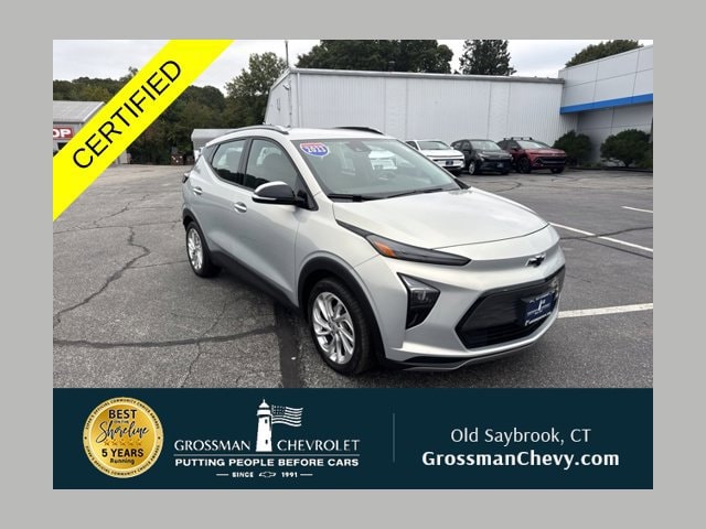 Used 2023 Chevrolet Bolt EUV LT with VIN 1G1FY6S07P4134891 for sale in Old Saybrook, CT