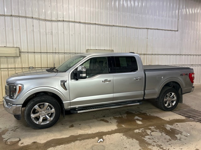 Used 2021 Ford F-150 Lariat with VIN 1FTFW1E87MFB94509 for sale in Groton, SD