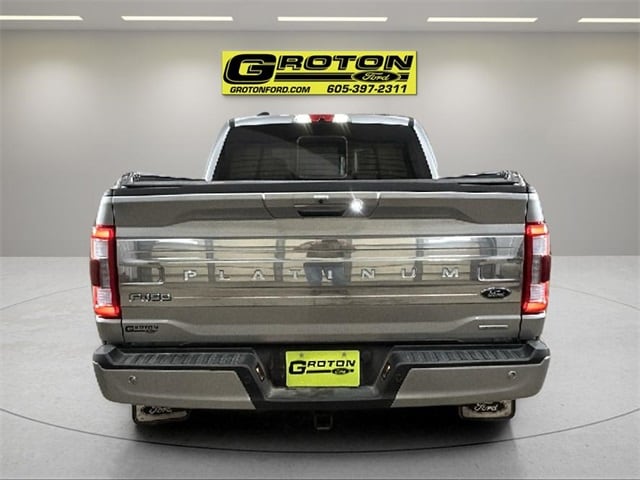 Used 2023 Ford F-150 Platinum with VIN 1FTFW1E87PFA41830 for sale in Groton, SD