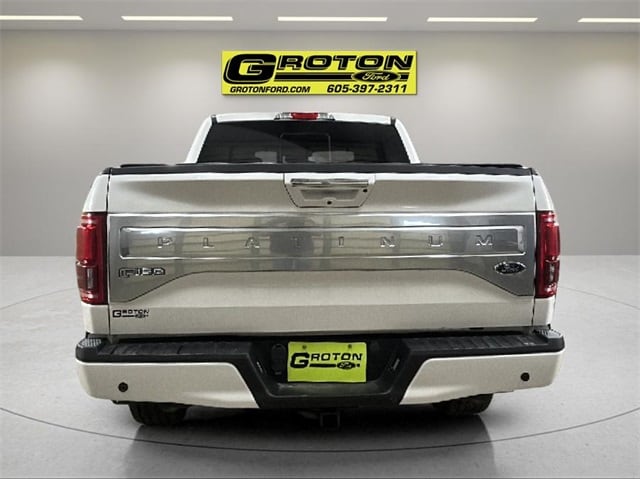 Used 2015 Ford F-150 Platinum with VIN 1FTEW1EG5FFB79786 for sale in Groton, SD