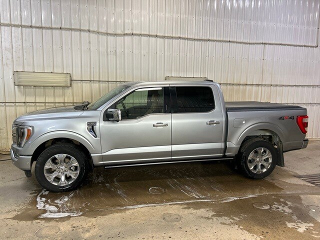 Used 2021 Ford F-150 Platinum with VIN 1FTFW1E84MFA38878 for sale in Groton, SD