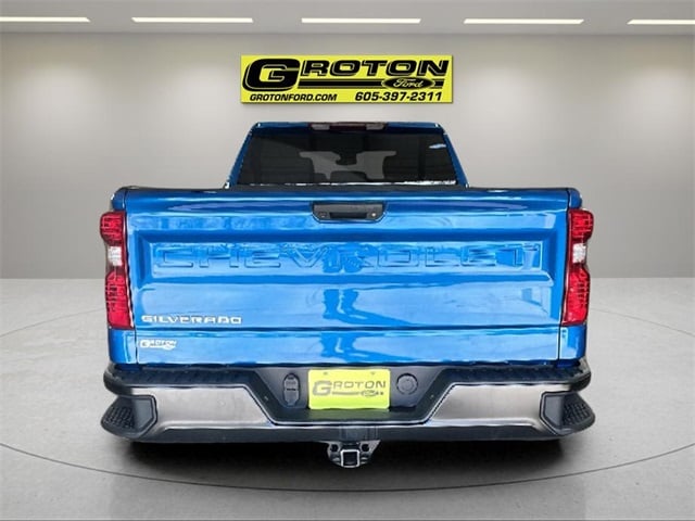 Used 2023 Chevrolet Silverado 1500 Work Truck with VIN 1GCPDAEK4PZ147348 for sale in Groton, SD