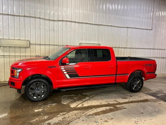 Used 2018 Ford F-150 Lariat with VIN 1FTFW1EG4JFD00420 for sale in Groton, SD