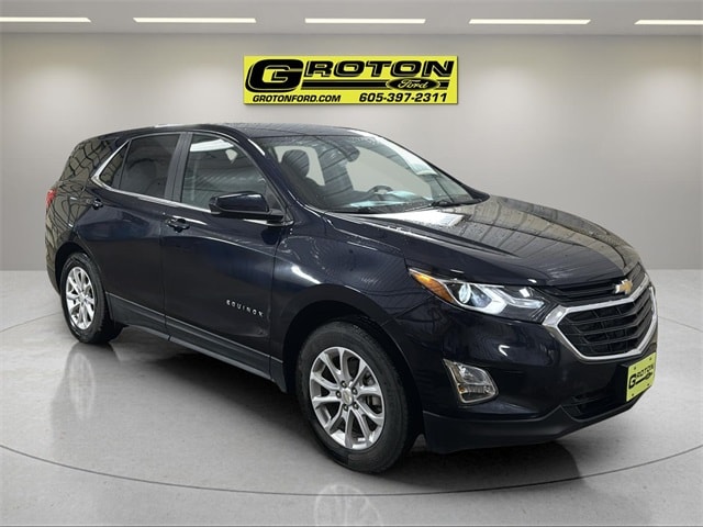 Used 2021 Chevrolet Equinox LT with VIN 3GNAXUEV9MS121868 for sale in Groton, SD