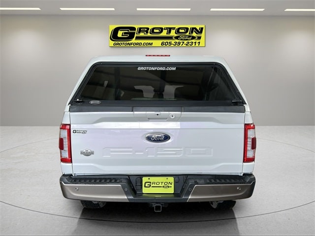 Used 2022 Ford F-150 King Ranch with VIN 1FTFW1E56NFA95445 for sale in Groton, SD