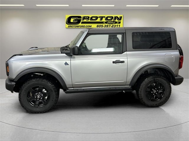 Used 2024 Ford Bronco 2-Door Black Diamond with VIN 1FMDE1AH3RLA71942 for sale in Groton, SD