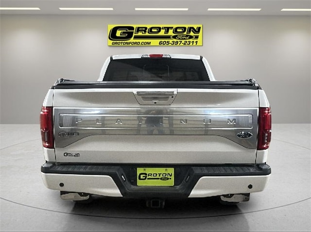 Used 2015 Ford F-150 Platinum with VIN 1FTEW1EGXFFB00905 for sale in Groton, SD