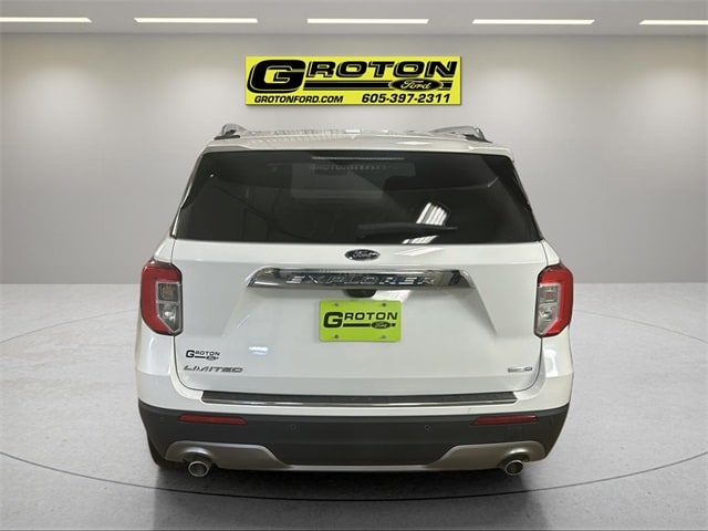 Used 2020 Ford Explorer Limited with VIN 1FMSK8FH8LGA28196 for sale in Groton, SD