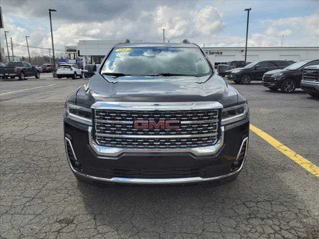 Used 2021 GMC Acadia Denali with VIN 1GKKNXLS9MZ224583 for sale in Monroe, MI