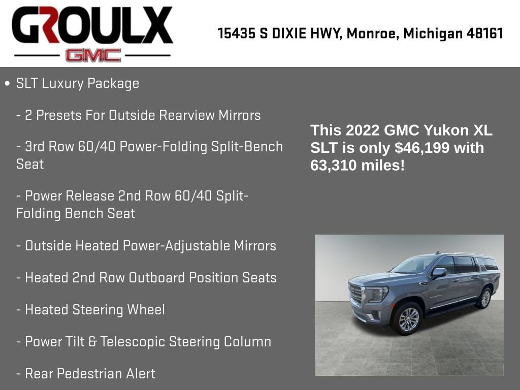 2022 GMC Yukon XL SLT - Photo 22