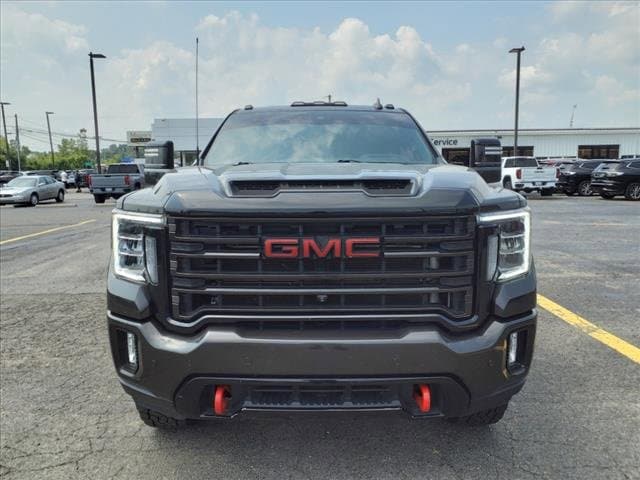 Used 2021 GMC Sierra 3500HD AT4 with VIN 1GT49VEY2MF142243 for sale in Monroe, MI