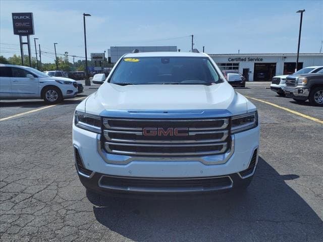 Used 2022 GMC Acadia SLE with VIN 1GKKNKL42NZ104811 for sale in Monroe, MI