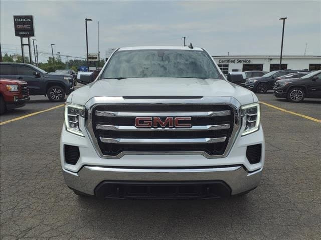 Used 2021 GMC Sierra 1500 SLE with VIN 1GTU9BET2MZ425016 for sale in Monroe, MI