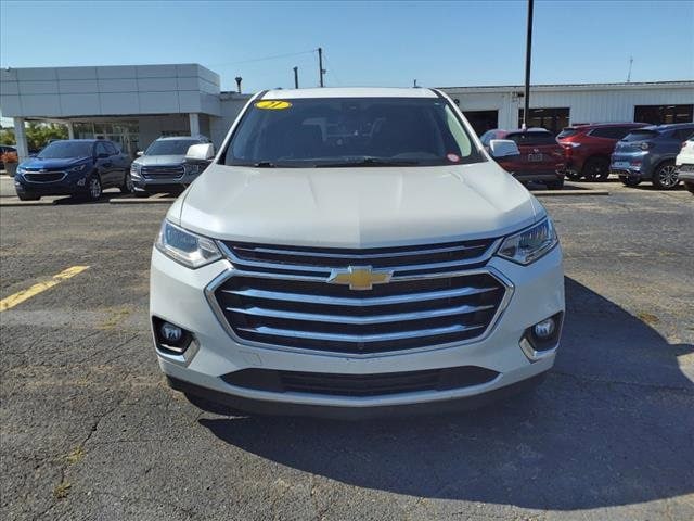 Used 2021 Chevrolet Traverse High Country with VIN 1GNEVNKW3MJ123174 for sale in Monroe, MI