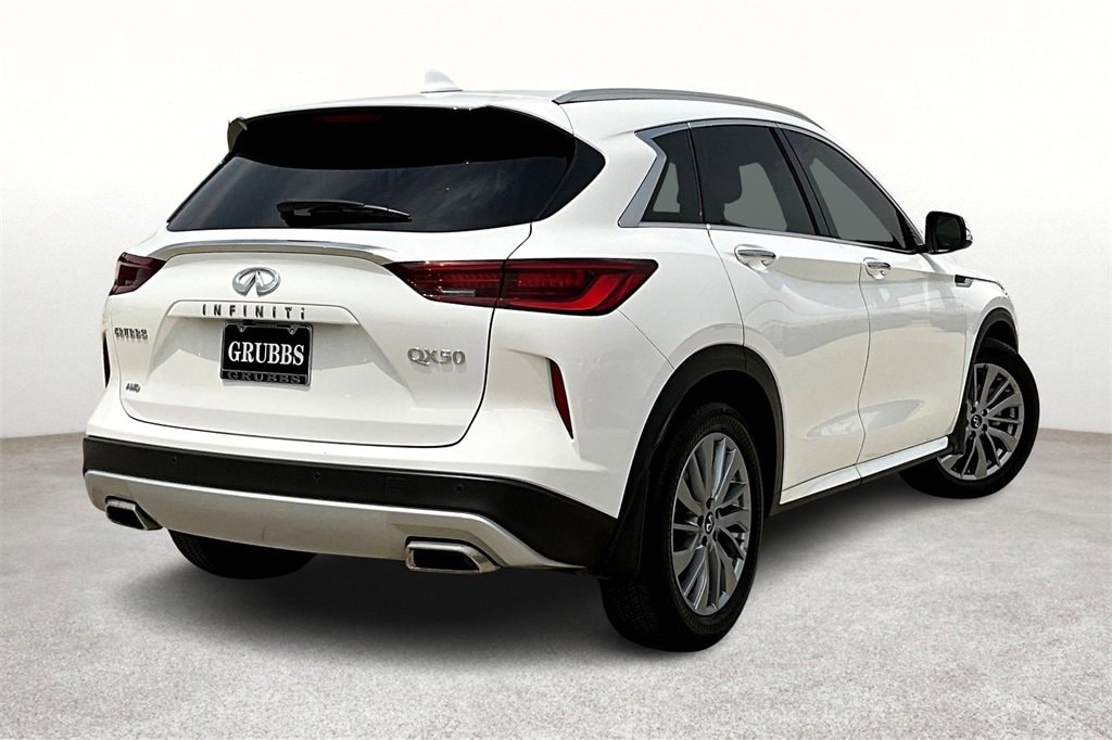 Used 2025 INFINITI QX50 Luxe with VIN 3PCAJ5BB2SF101848 for sale in Grapevine, TX