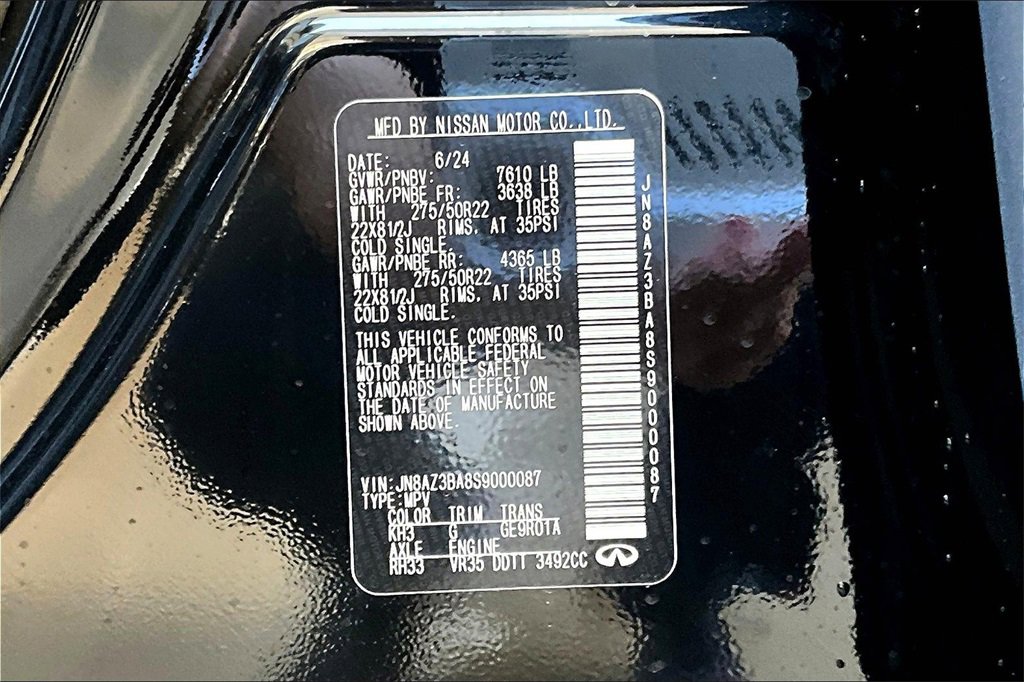 2025 INFINITI QX80 Luxe - Photo 24