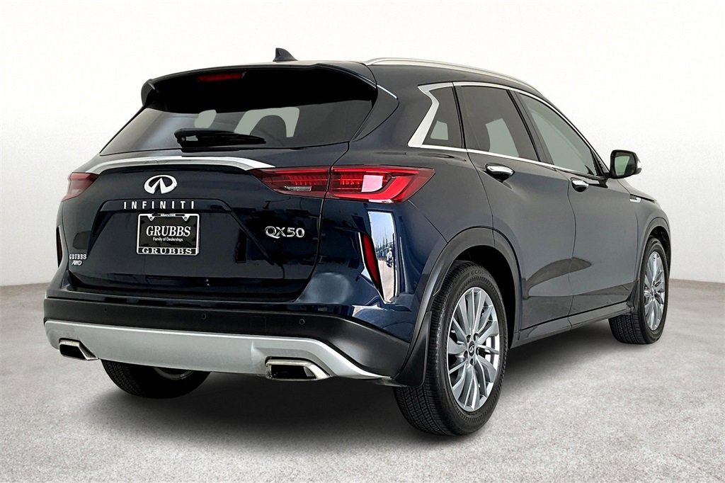 Used 2025 INFINITI QX50 Luxe with VIN 3PCAJ5BB5SF101522 for sale in Grapevine, TX