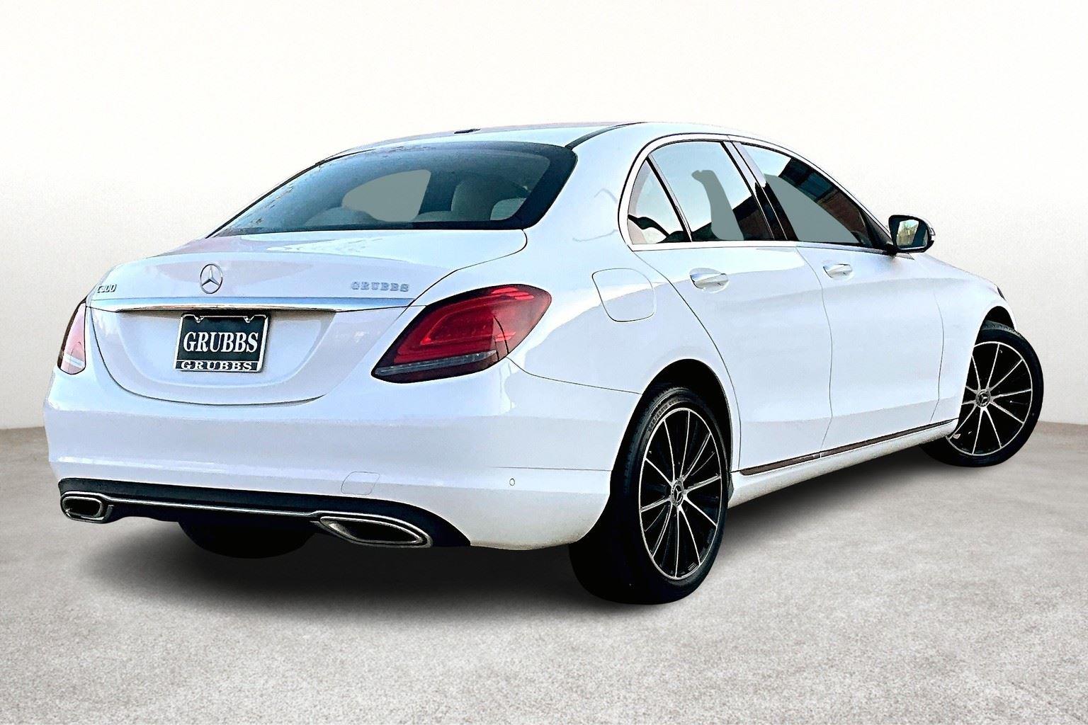Used 2021 Mercedes-Benz C-Class Sedan C300 with VIN W1KWF8DB7MR645402 for sale in Houston, TX
