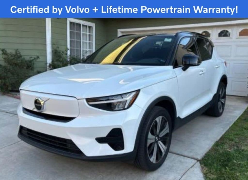 Certified 2023 Volvo XC40 Recharge Pure Electric Twin Core SUV