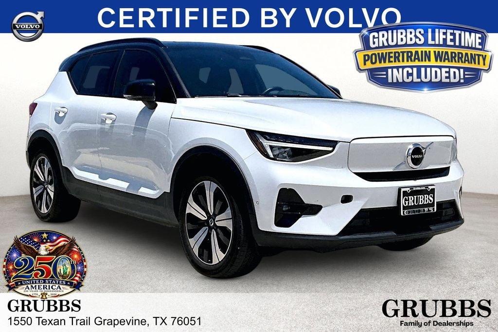 Certified 2023 Volvo XC40 Recharge Pure Electric Twin Plus SUV