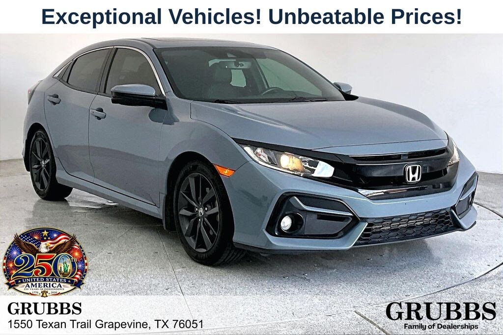 Used 2020 Honda Civic EX-L Hatchback