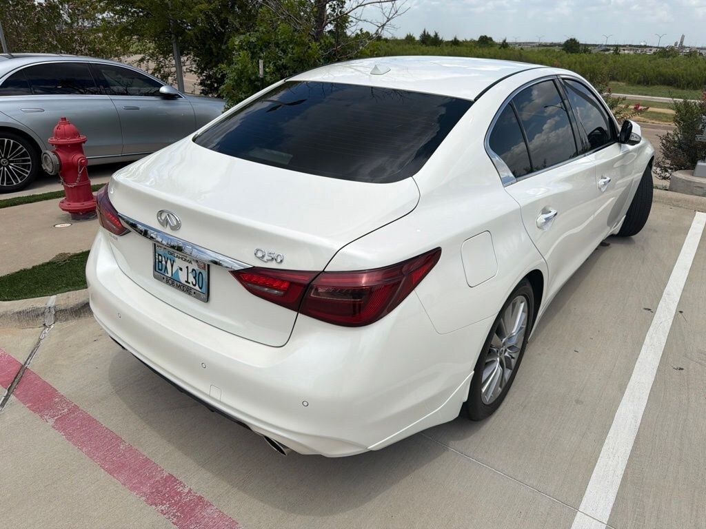 Used 2024 INFINITI Q50 Luxe Sedan