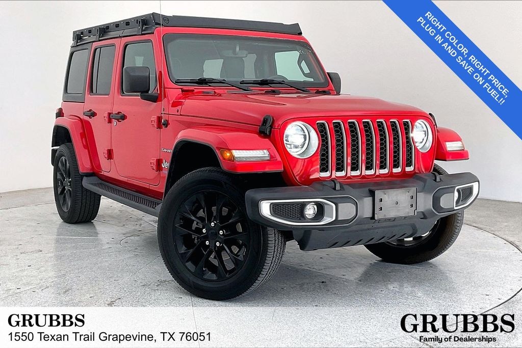 Used 2021 Jeep Wrangler Unlimited Sahara 4xe SUV