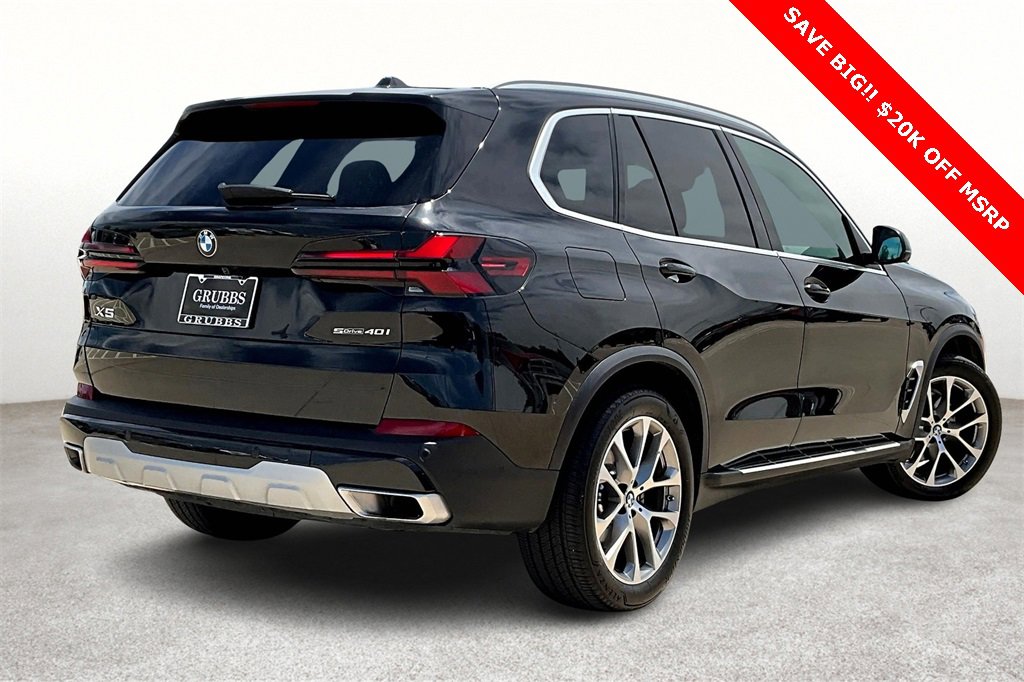 Used 2025 BMW X5 40i with VIN 5UX13EU00S9W29578 for sale in Grapevine, TX