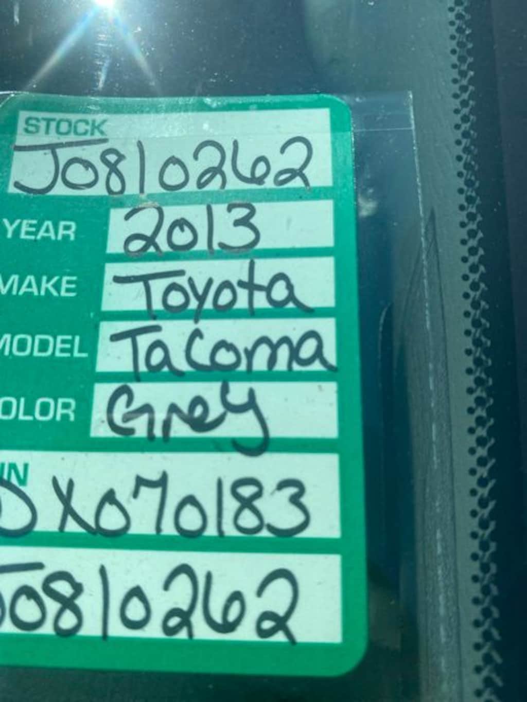 Used 2013 Toyota Tacoma Base Truck