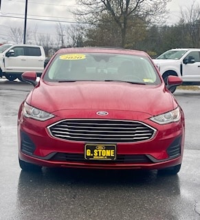 Used 2020 Ford Fusion SE with VIN 3FA6P0T90LR132038 for sale in Middlebury, VT