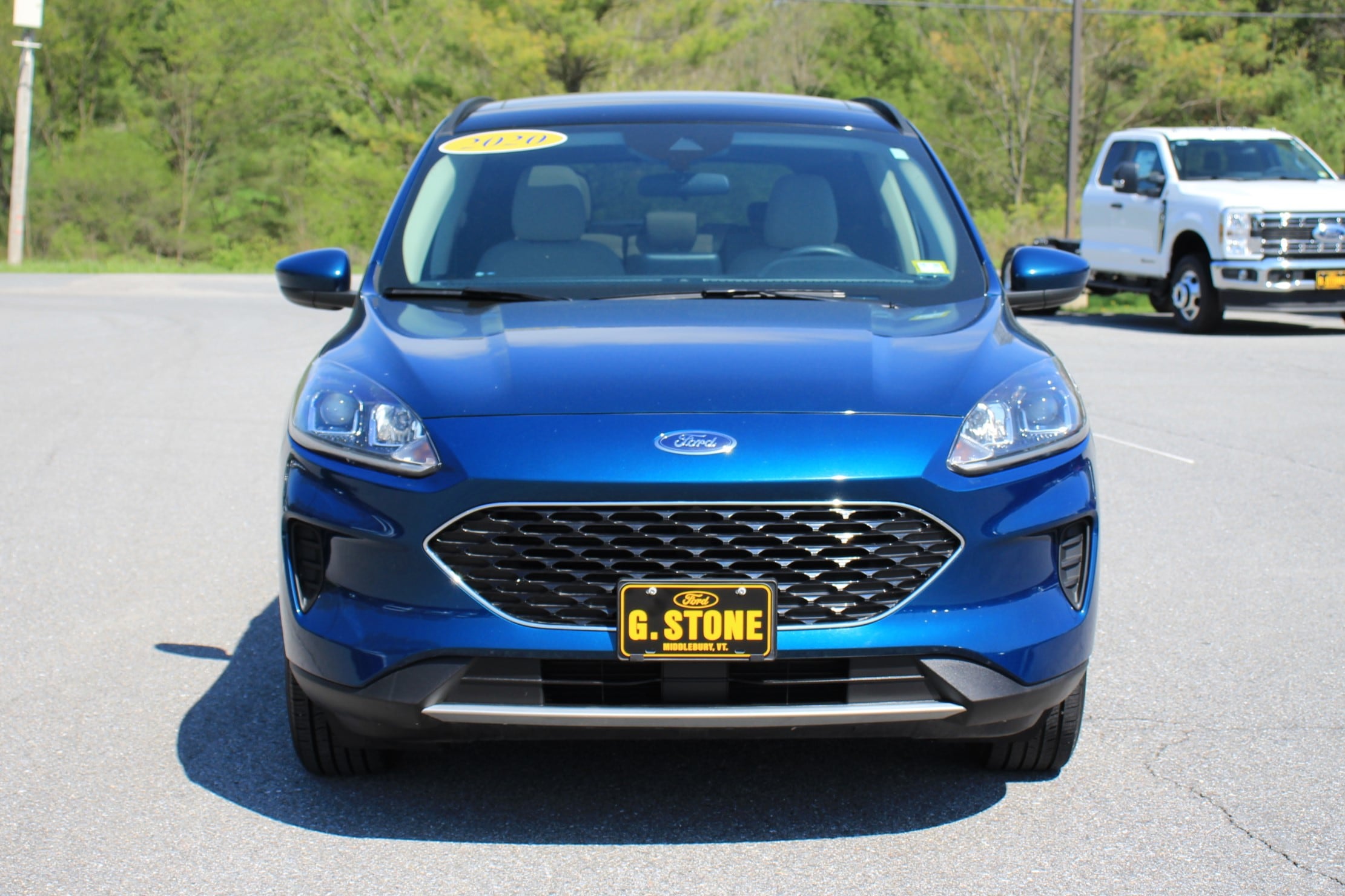 Certified 2020 Ford Escape SE with VIN 1FMCU9G65LUB53496 for sale in Middlebury, VT